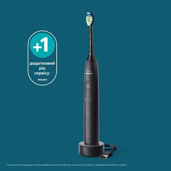 Електрична зубна щітка Philips Sonicare HX7111/01 (серія 5500), Black | Зображення 1