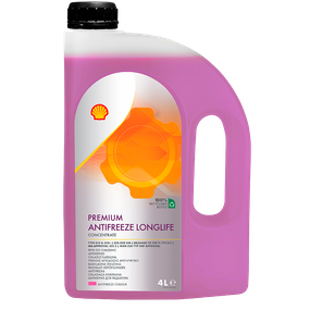 Антифриз Shell Premium Antifreeze Longlife 774 D-F (G12+) concentrate 4л.