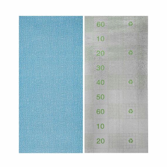 Самоклеючі шпалери світло-синьо білі 2800*500*2,5мм YM-03 BLUE WHITE SW-00001326 | Зображення 3