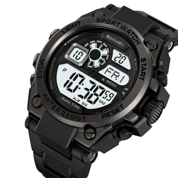 Тактические часы для зсу SKMEI, Многофункциональные военные часы Спортивные мужские удобные AF-30 | Зображення 2