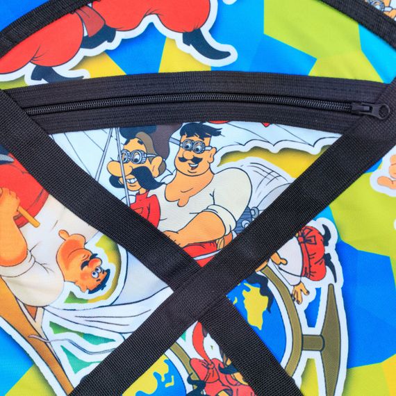 Тюбінг для катання 100 см "Козаки" (Оксфорд, ПВХ) ватрушка надувна | Зображення 2