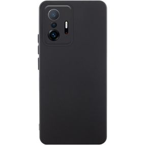 Чохол Silicone Cover Lakshmi Full Camera (AAA) для Xiaomi 11T / 11T Pro Чорний / Black