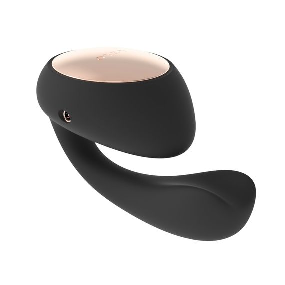 Смарт-вібратор LELO Ida Wave Black, вагінально-кліторальний, технологія WaveMotion, 2 мотори | Зображення 3