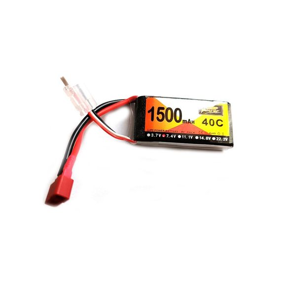 Акумулятор ZOP Power 7.4v 1500 mAh Li-Po 2s 40C