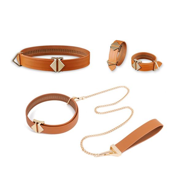 Сумка LOCKINK Mysterious Square Kink Bag - Brown | Зображення 1