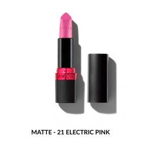 Зволожувальна матова губна помада Avon "Ультра" 21 Ультрарожевий (21 Electric Pink) 3,6г