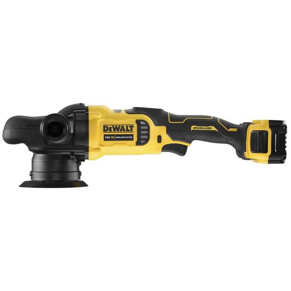 Полировальная машина аккумуляторная бесщёточная 125мм DeWALT DCM848P2 | Зображення 1