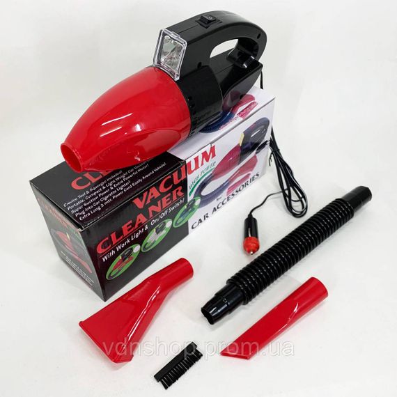 Універсальний пилосос для прибирання авто Car vacuum cleaner, Автомобільний автопилосос OA-14 | Зображення 5