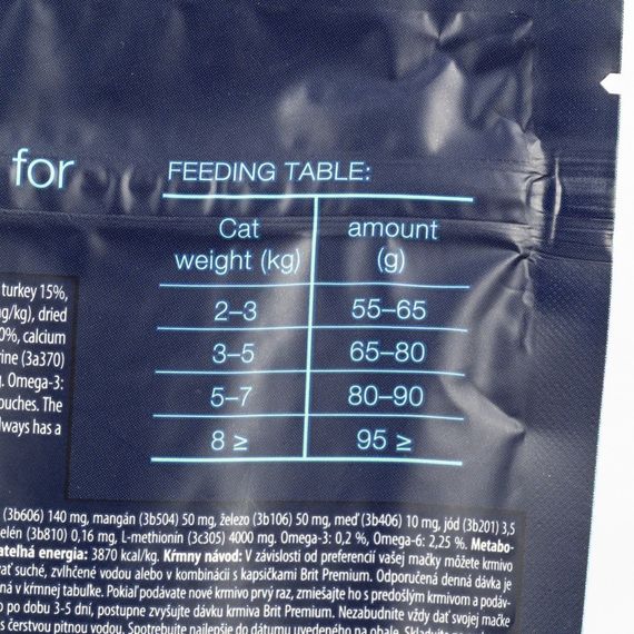 Корм сухий Brit Premium by Nature Cat Sensitive для котів із чутливим травленням з ягням 300 г | Зображення 4