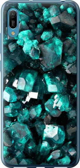 Чехол на Huawei Y6 2019 Кристаллы 2 "3674u-1666-17620"