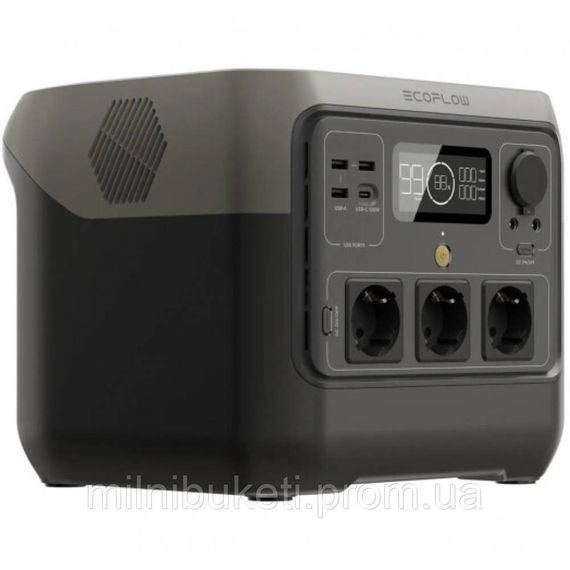 EcoFlow RIVER 2 Pro (ZMR620BEU) портативна зарядна станція | Зображення 1
