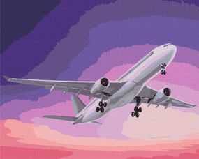 Самолет в небе