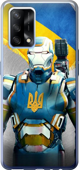 Чехол на Oppo A74 Украинский киборг "980u-2305-17620"