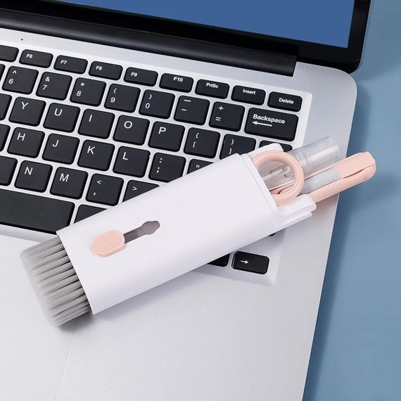 Многофункциональный набор 7в1, для чистки клавиатуры, наушников, экранов / Щетка для чистки гаджетов | Зображення 6