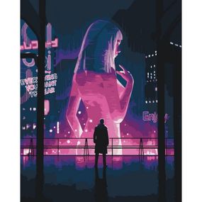 Картина по номерам "Голографическая Джой" 16171-AC 40х50 см