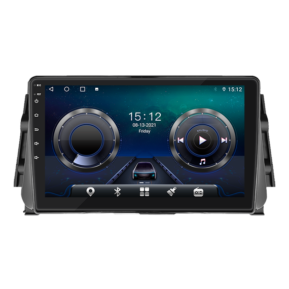 Штатная магнитола 9" Lesko для Nissan Micra V 2017-н.в.  4/64Gb/ 4G/ Wi-Fi/ CarPlay Premium Ниссан