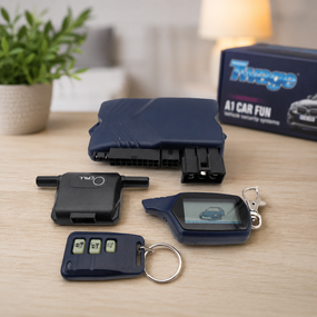 Автосигналізація CAR ALARM 2 WAY B9 / Двостороння автомобільна сигналізація з автозапуском та інтелектуальним запуском двигуна