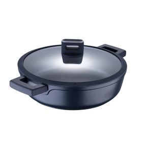 Сотейник із кришкою MasterPro Indigo BGMP-7981 28 см чорний