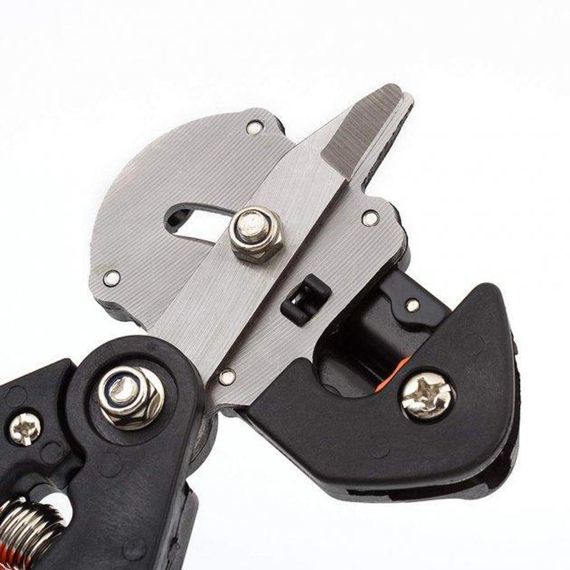 Секатор щеплювальний для гілок 3-10 мм, з 3 ножами / Садовий секатор для обрізання та щеплення дерев | Зображення 3