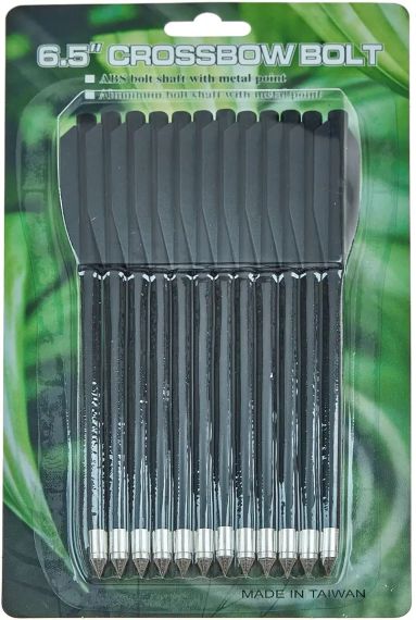 Стрела для винтовочного арбалета Man Kung MK-PL-BK Стрела для арбалета Арбалетная стрела