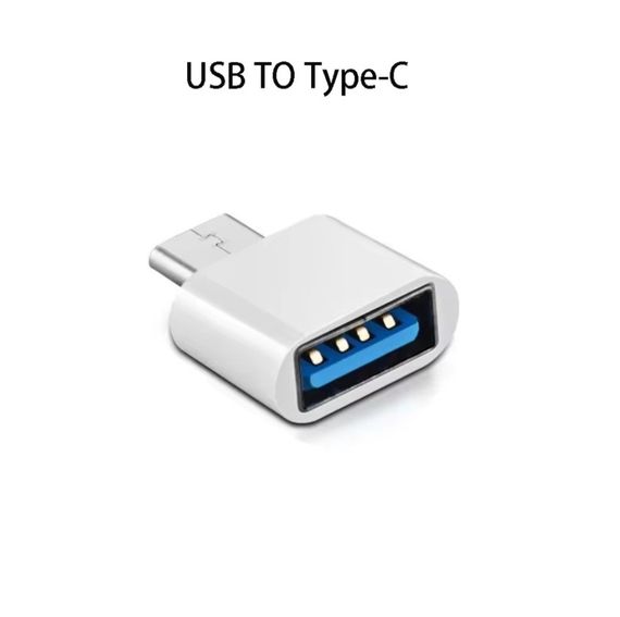 Універсальний адаптер Type-C до USB, для планшетів, ПК, телефонів. Білий | Зображення 6