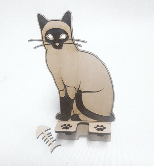 Підставка для телефона мобільного Сіамський кіт