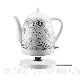 Электрический кухонный керамический чайник с мозаикой на 1,4л MS 7837 1000W