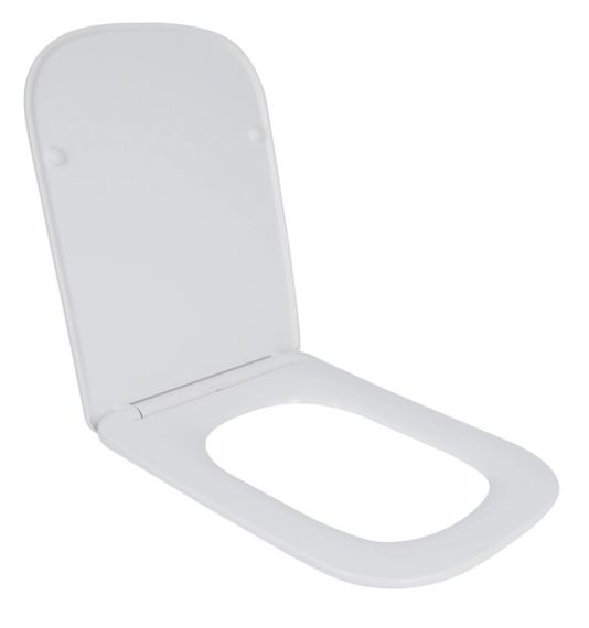 Сидіння для унітазу Qtap Crow 490 з мікроліфтом Slim Duroplast, Quick Release QT99SC5171W | Зображення 1