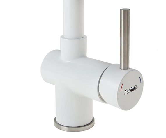 Кухонний змішувач Fabiano FKM 39 SS Alpine White 8232.401.0234 | Зображення 1
