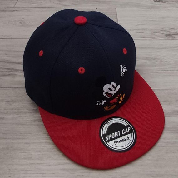 Кепка дитяча снепбек (Snapback) в стилі  Hello Mickey (Міккі) Чорний 50-54р (3220) | Зображення 3