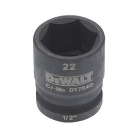 Головка торцевая ударная 22мм IMPACT DeWALT DT7540