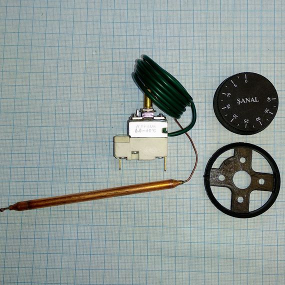 Терморегулятор капілярний від 0°С до 40°С Sanal(Туреччина) | Зображення 2