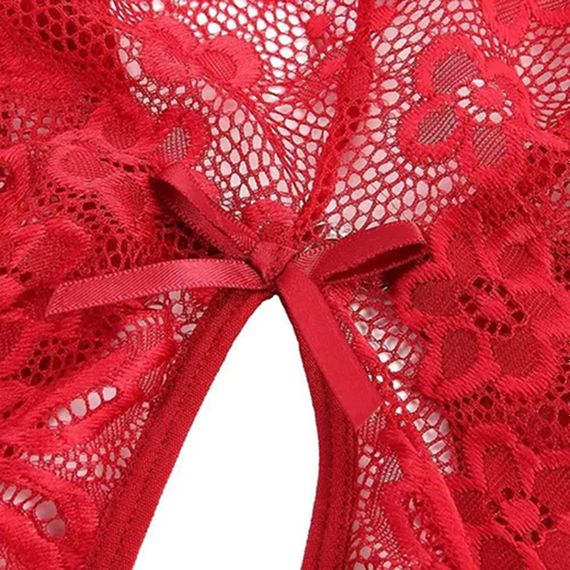 Сексуальне мереживне боді з доступом і відкритою спиною, XXL | Зображення 4