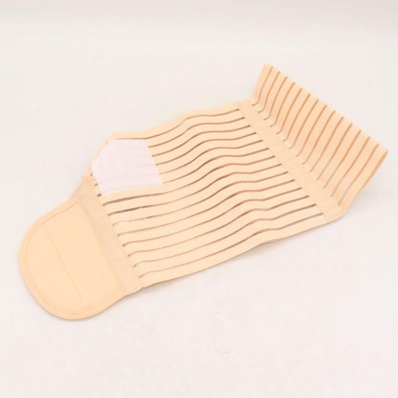 Бандаж для беременных на липучках, L, Бежевый / Дородовой и послеродовой пояс / Эластичный бандажный пояс для | Зображення 8