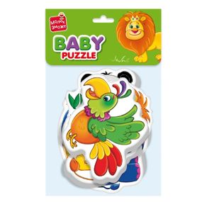 Детские беби пазлы "Зоопарк" VT1106-85 картинки - 4 шт