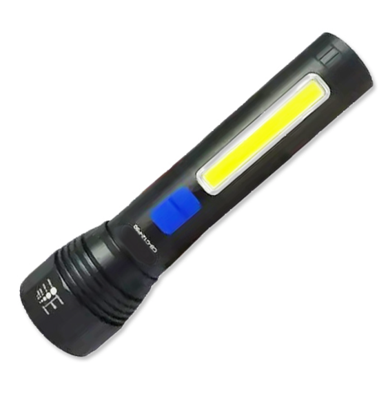 Ліхтар XPRO CB-C12-P50+COB, потужний, Li-Ion акумулятор, zoom, ЗУ microUSB (47489-C12_171) | Зображення 3