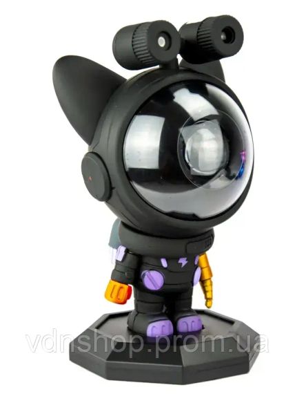 Ночник проектор звездное небо CASTLELADY собака серая космонавт ROBOT DOG | Зображення 2