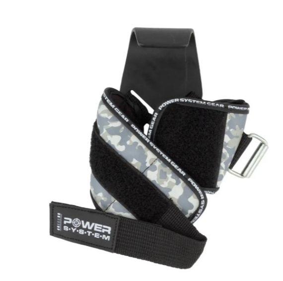 Гаки для тяги на зап'ястя Power System PS-3370 Hooks Camo Black/Grey XL (PS_3370_Black/Grey XL) | Зображення 2