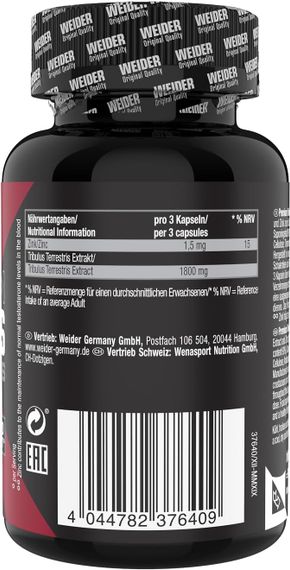 Трибулус Weider Premium Tribulus 90 caps | Зображення 1