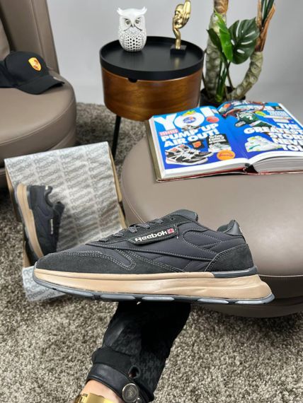 Чоловічі кросівки R3eebok Classic Black Brown Grey , В'єтнам A4233 43 27,5 | Зображення 3