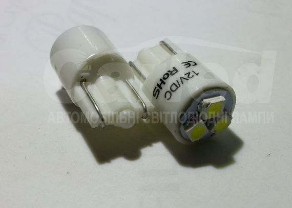 Світлодіодна автолампа Т10, 3pcs 3528 (Precision) | Зображення 2