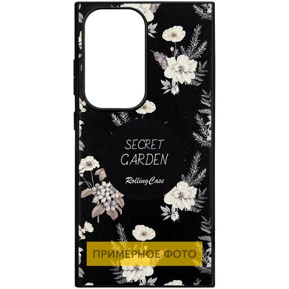 TPU+PC чохол Soft Secret Garden для Xiaomi Redmi Note 14 4G (Int. version) Black
