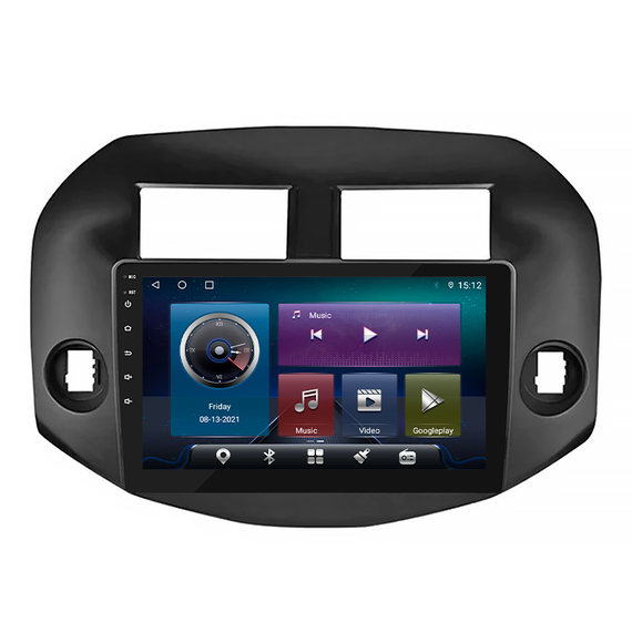 Штатная магнитола Lesko Toyota RAV4 2007-2012 10"4+64 4G+CarPlay Андроид 11 GPS Wi-Fi Premium