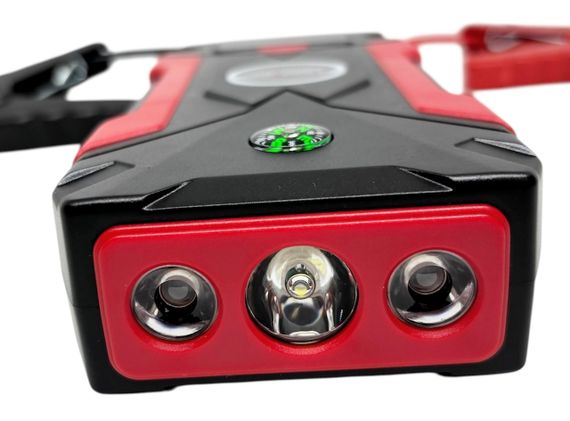Пусковий пристрій для авто Jump Starter 12V 600A з USB і Type-C, бустер для запуску автомобіля, портативний power bank | Зображення 4