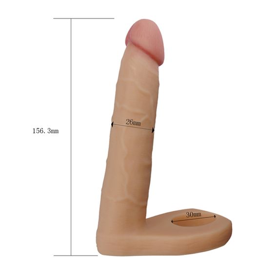 Насадка для подвійного проникнення - The Ultra Soft Double 6.25 " | Зображення 4