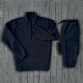 Костюм плюш чорний S XL