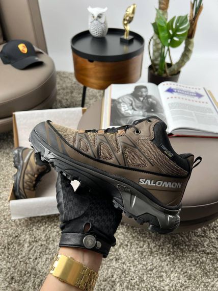 Чоловічі зимові кросівки Salomon XT-6 Brown Fur, В'єтнам | Зображення 7
