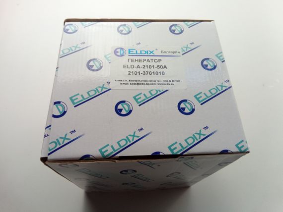 Генератор ВАЗ 2101 50А, Eldix (ELD-A-2101) (2101-3701005) (ELDA210150A) | Зображення 1