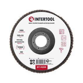 Диск шліфувальний пелюстковий INTERTOOL BT-02081