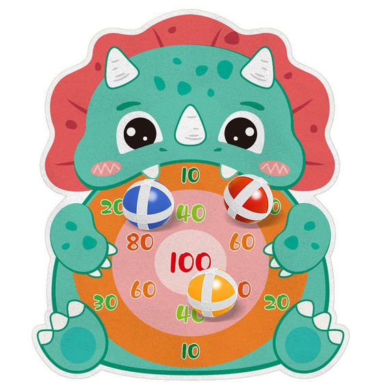 Інтерактивна гра Dinosaur Athletics Gun на липучках + мішень Red | Зображення 4